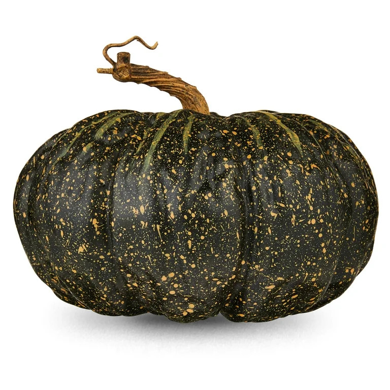 Harvest 8 in Green Heirloom Foam Pumpkin Decoration, Way to Celebrate | Walmart (US)