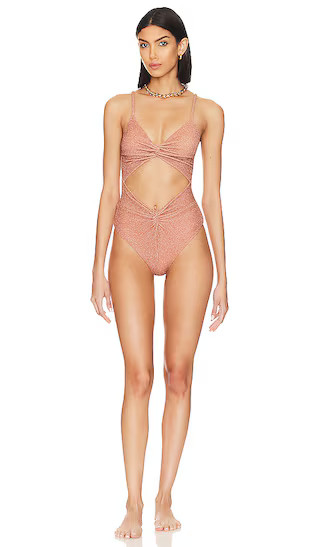 Aviva One Piece in Desert Mirage | Revolve Clothing (Global)