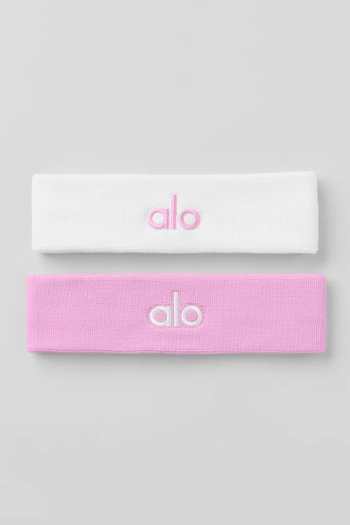 Glow Sweatband (2-Pack) | Alo Yoga (US)