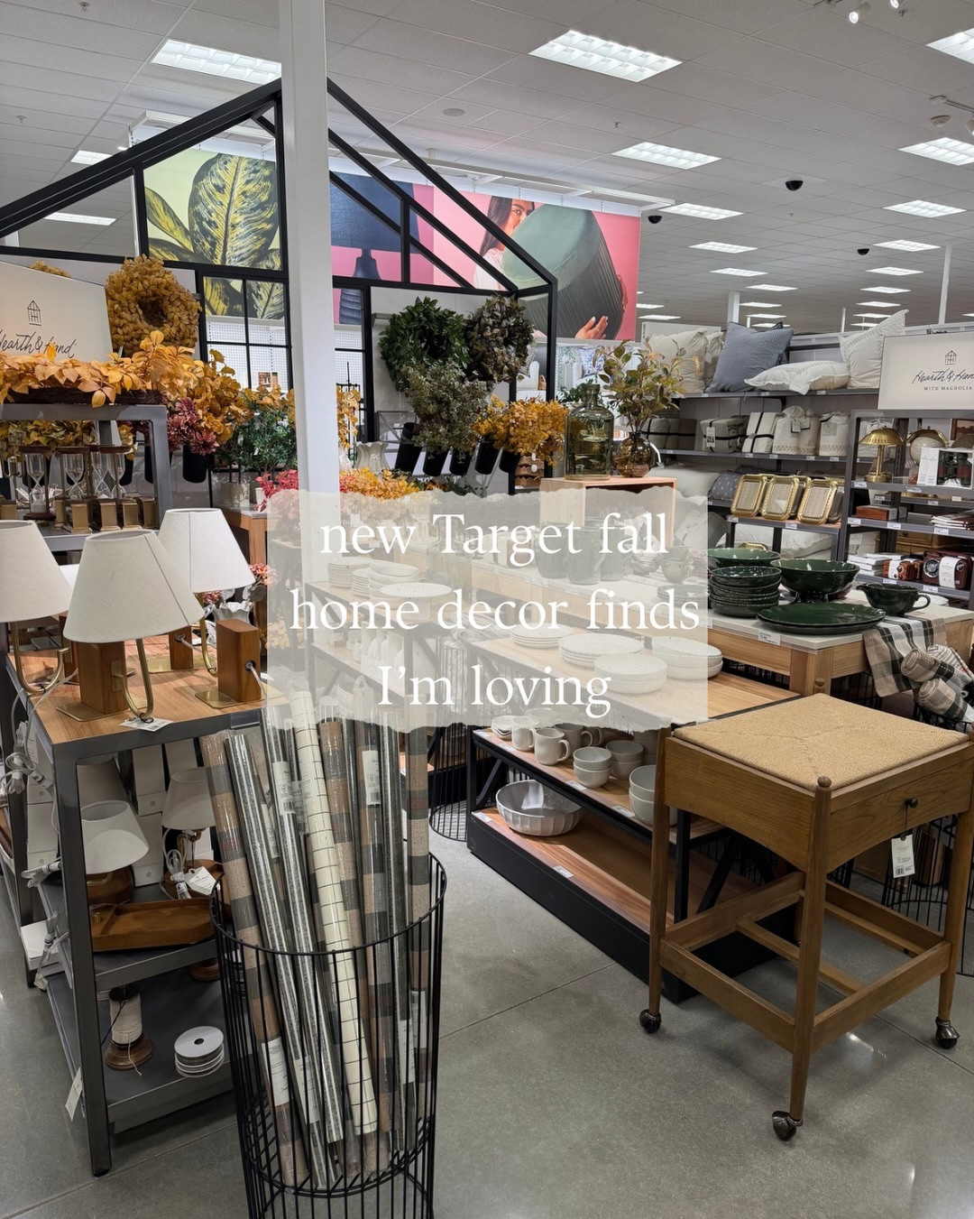 I went to Target so you don’t have to… and the fall section is SO GOOD. 🤎🍂

The newest fall arrivals are SO good this year—warm, moody tones, gorgeous potted foliage + florals, pumpkin hurricanes, iron candleholders, twisted taper candles, textured vases and so many pieces that look way more expensive than they are. 👏🏼

These are the kind of finds that make it easy to start transitioning your home for fall without going full pumpkin season just yet. 🍁 Which find is your favorite?!

#targetfinds #targethome #falldecor #fallhomedecor #affordablehomedecor

#LTKHome #LTKSeasonal