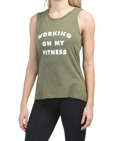 Working On My Fitness Top | TJ Maxx