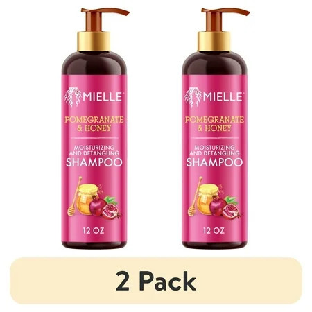 (2 pack) Mielle Pomegranate and Honey Detangling Shampoo 12 fl. oz. | Walmart (US)