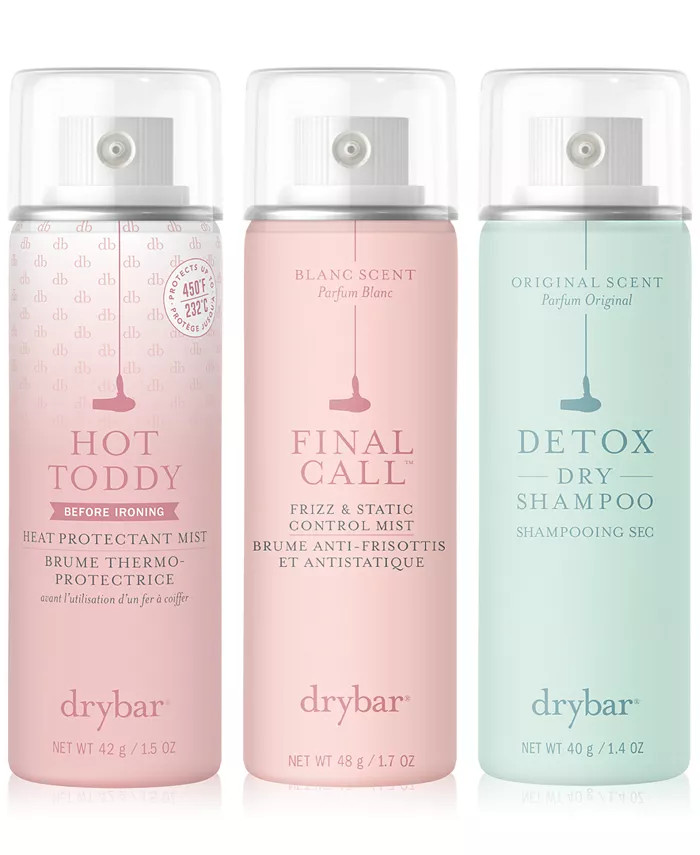 Drybar 3-Pc. Triple Threat Travelers Set - Macy's | Macy's