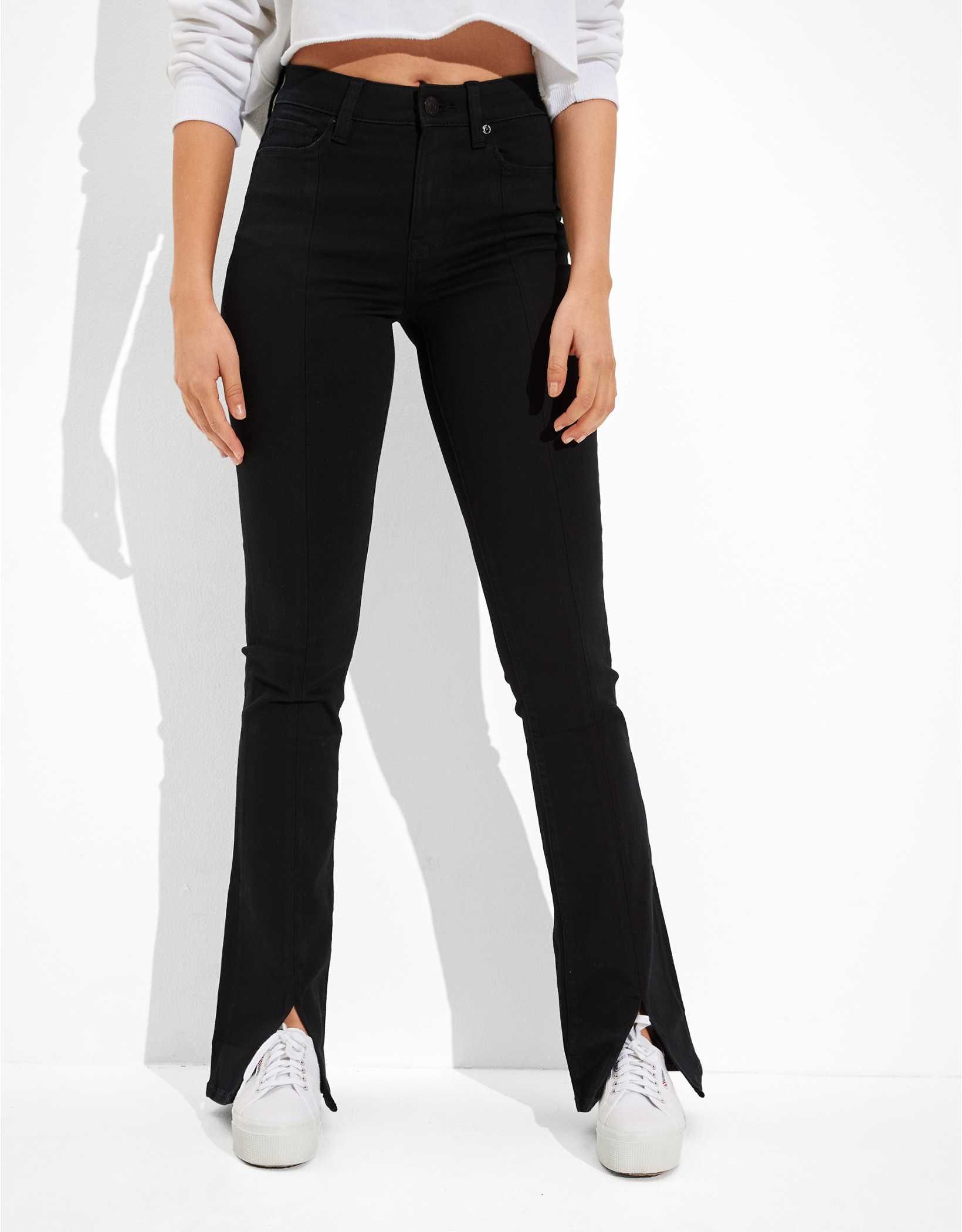 AE Ne(x)t Level High-Waisted Skinny Kick Jean | American Eagle Outfitters (US & CA)