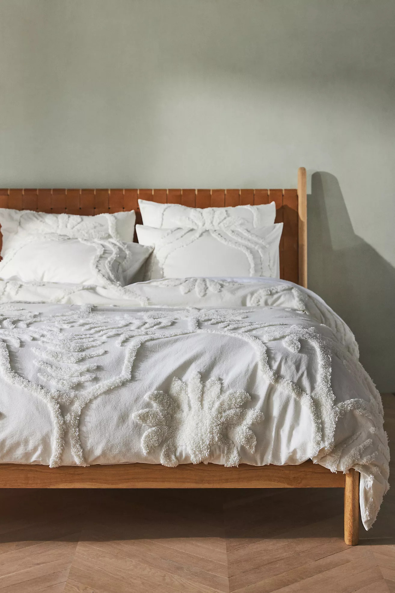Tufted Lonnie Duvet Cover | Anthropologie (US)