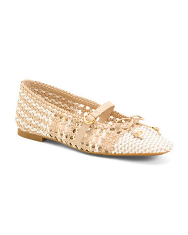 Woven Ballet Flats for Women | Man-Made Sole | Marshalls