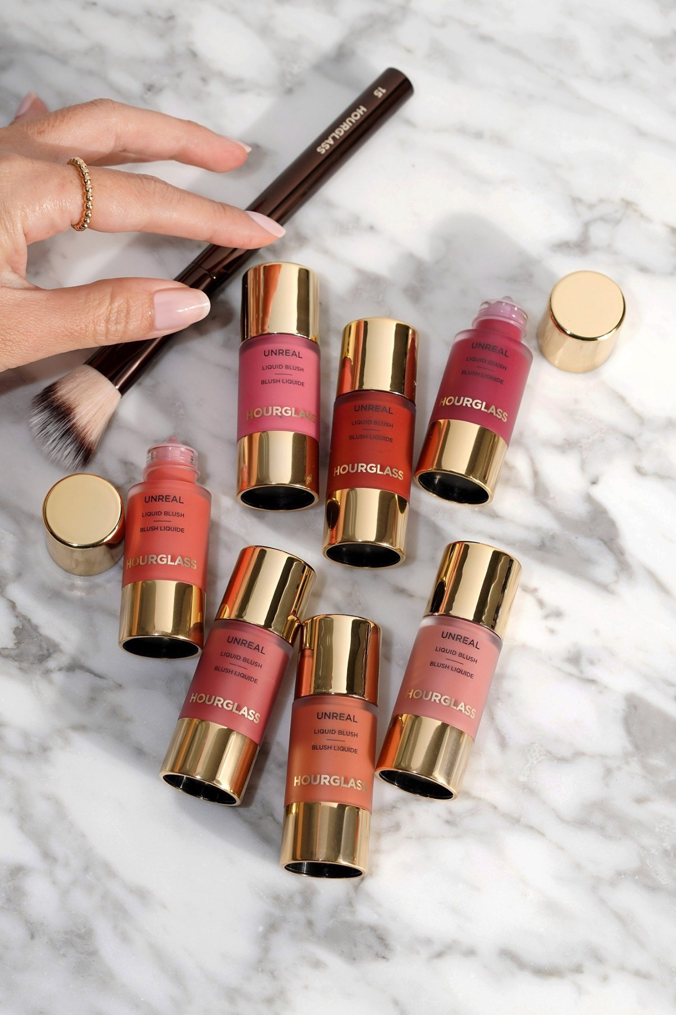 Glowy, blendable, gorgeous liquid blushes  