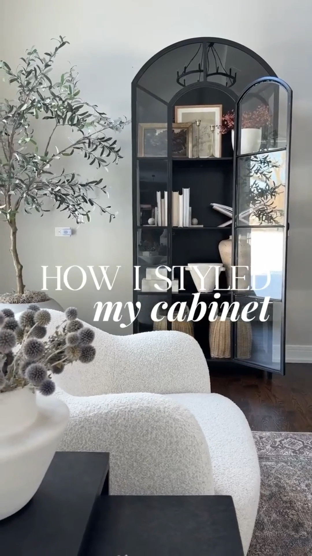 My gorgeous display cabinet is on sale right now at Wayfair!! We have the black version and it’s timeless. It’s under $2200 right now and the gunmetal version is under $1500!! #LTKSummerEdit

#LTKSaleAlert #LTKHome
