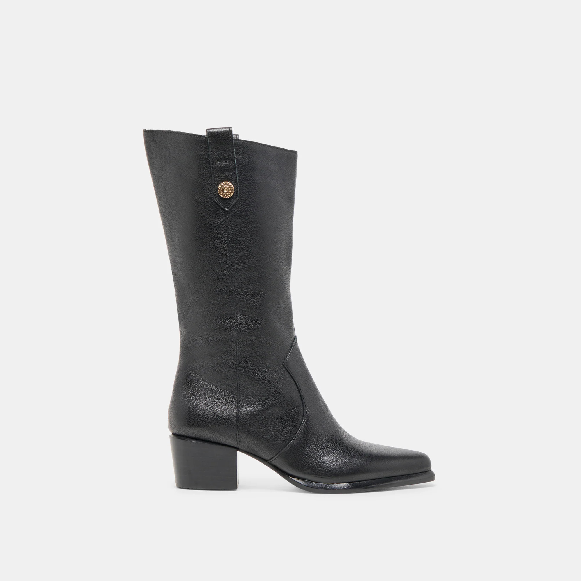 Vern Boots Black Leather | DolceVita.com