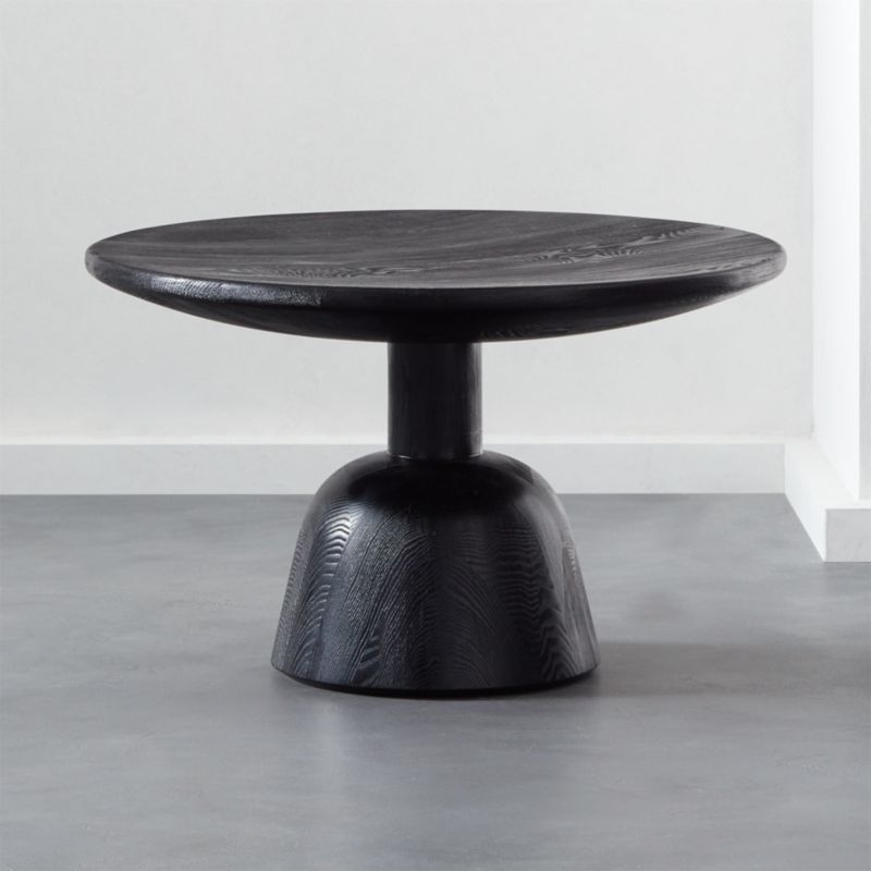 Macbeth Hemlock Black Wood Coffee Table + Reviews | CB2 | CB2