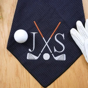 Best Seller-Personalized Plush Golf Towel, You Choose Your Font for Monogram. You choose your ini... | Etsy (US)
