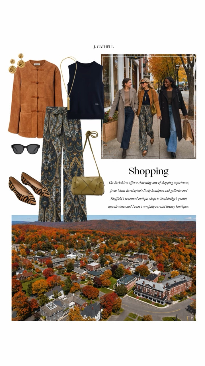 🍂 The Berkshires in the fall are everything you want in a cozy New England escape.

In this guide, I’m sharing where to stay, what to do, and what to wear for the perfect autumn weekend—from charming inns and scenic drives to relaxed lunches, leaf-peeping, and cozy evenings by the fire.

Think polished layers, rich fall tones, comfortable boots, classic knits, and effortless outfits made for crisp mornings and golden afternoons. Tap to shop the looks and plan your own chic Berkshires getaway. 🤎✨#TheBerkshires #FallTravel #NewEnglandFall #FallStyle #TravelStyle #AutumnOutfits #WeekendGetaway #CozyStyle #LTKFinds

#LTKTravel #LTKSeasonal #LTKOver40