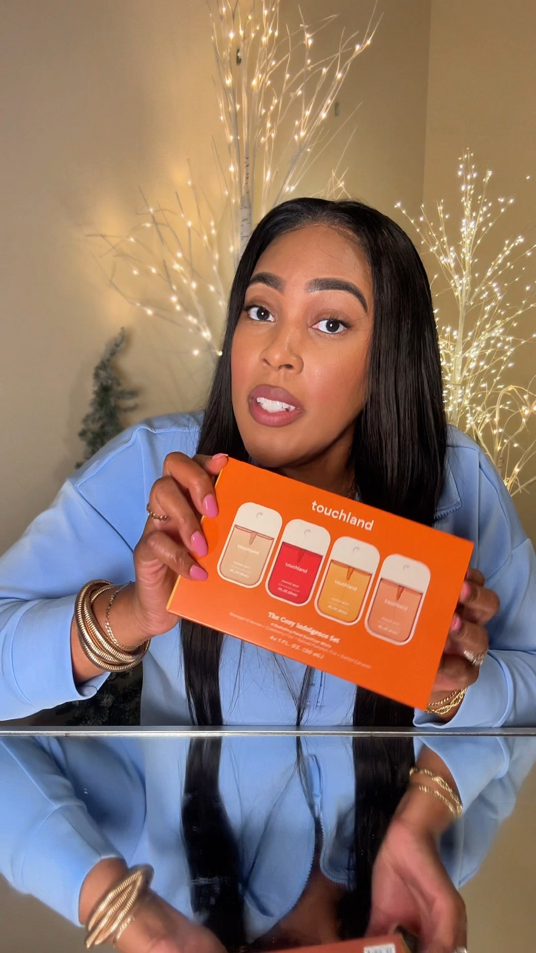 Touchland sanitizer gift set