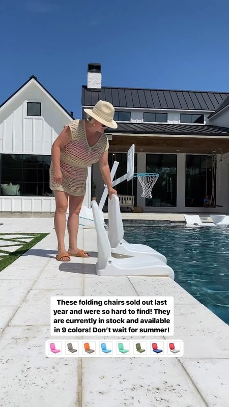 These folding chairs went viral last summer when I shared them! They sell out fast and the price goes way up. They are currently available at an affordable price and in 9 color options. Don’t wait! 

Amazon home / viral products / Amazon gadgets / pool furniture/ outdoor furniture / patio furniture 



#LTKhome #LTKkids #LTKfamily