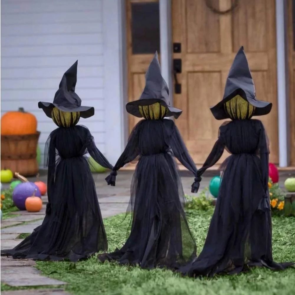 Witches Light-Up Holding Hands Outdoor Halloween Decorations 1pc - Walmart.com | Walmart (US)
