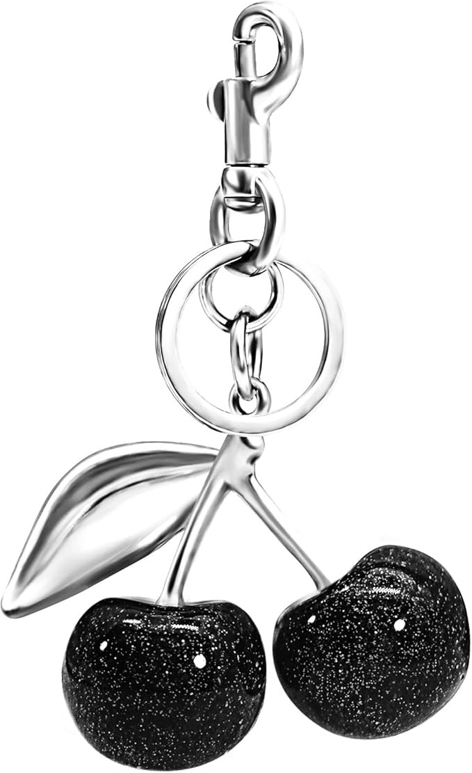Cherry Keychain Cherry Bag Charm Purse Charms for Handbags Cute Keychain Cherry Accessories for W... | Amazon (US)