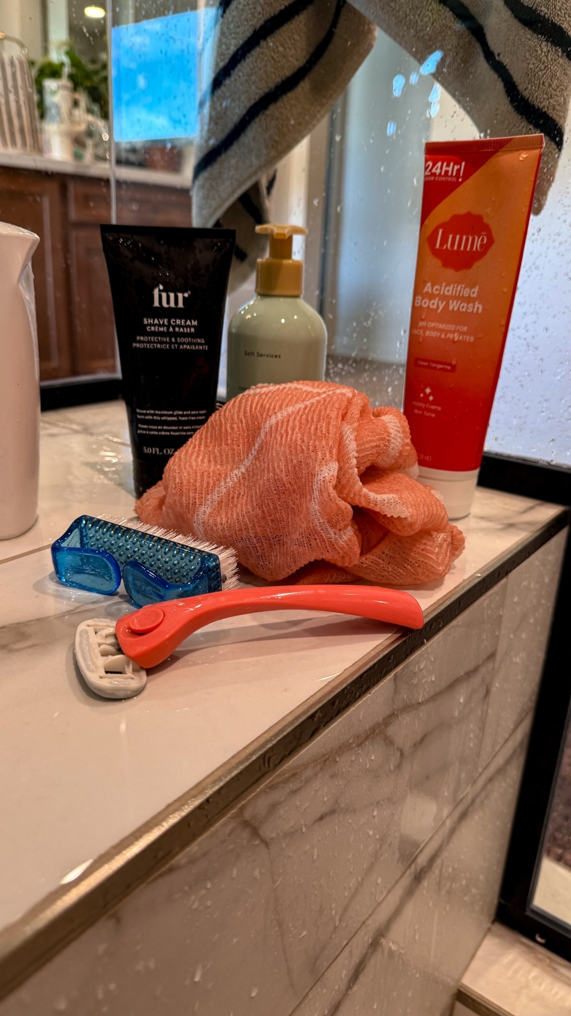 Shower products that gently exfoliate my skin while also leave me feeling moisturized and smelling amazing!

#selfcare #showerroutine 

#LTKgrwm #LTKmorningroutine #LTKselfcare