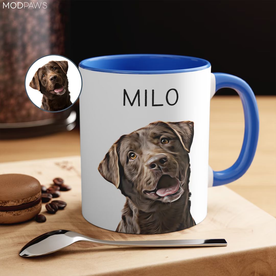 Custom Pet Mug Using Pet Photo  Name Custom Dog Mug Dog - Etsy | Etsy (US)