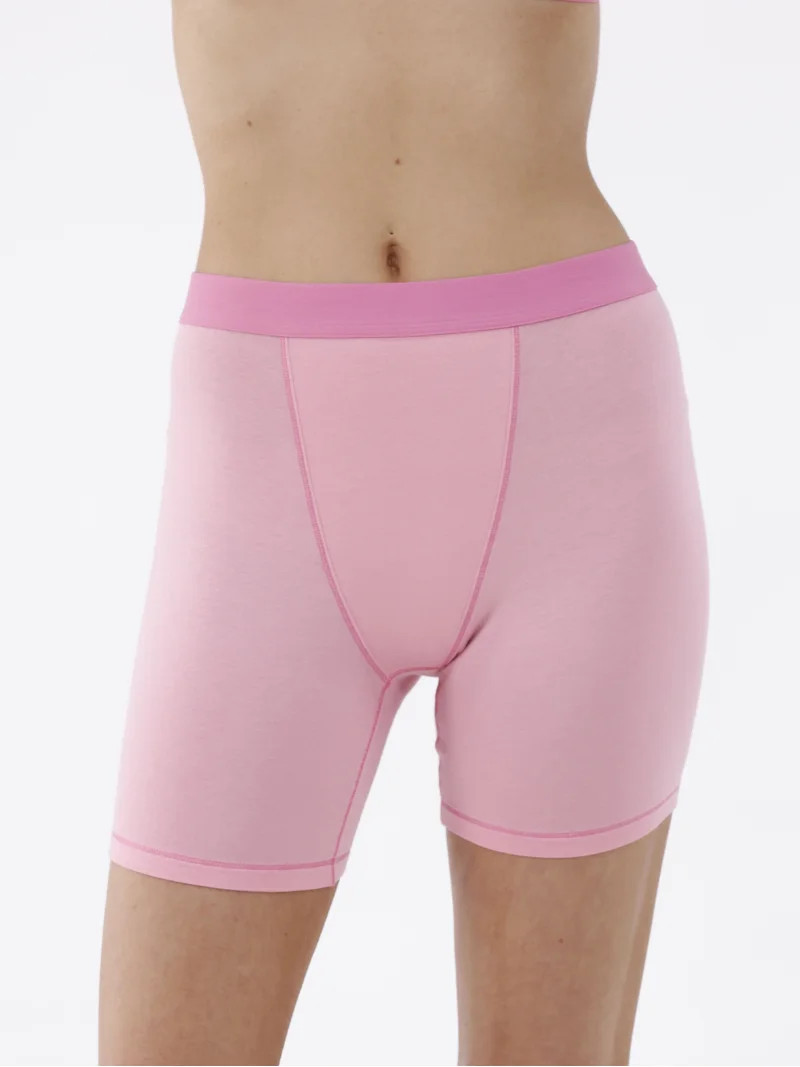 No Boundaries Cotton Stretch Ribbed Boxer Shorts, Women's XS-3XL | Walmart (US)