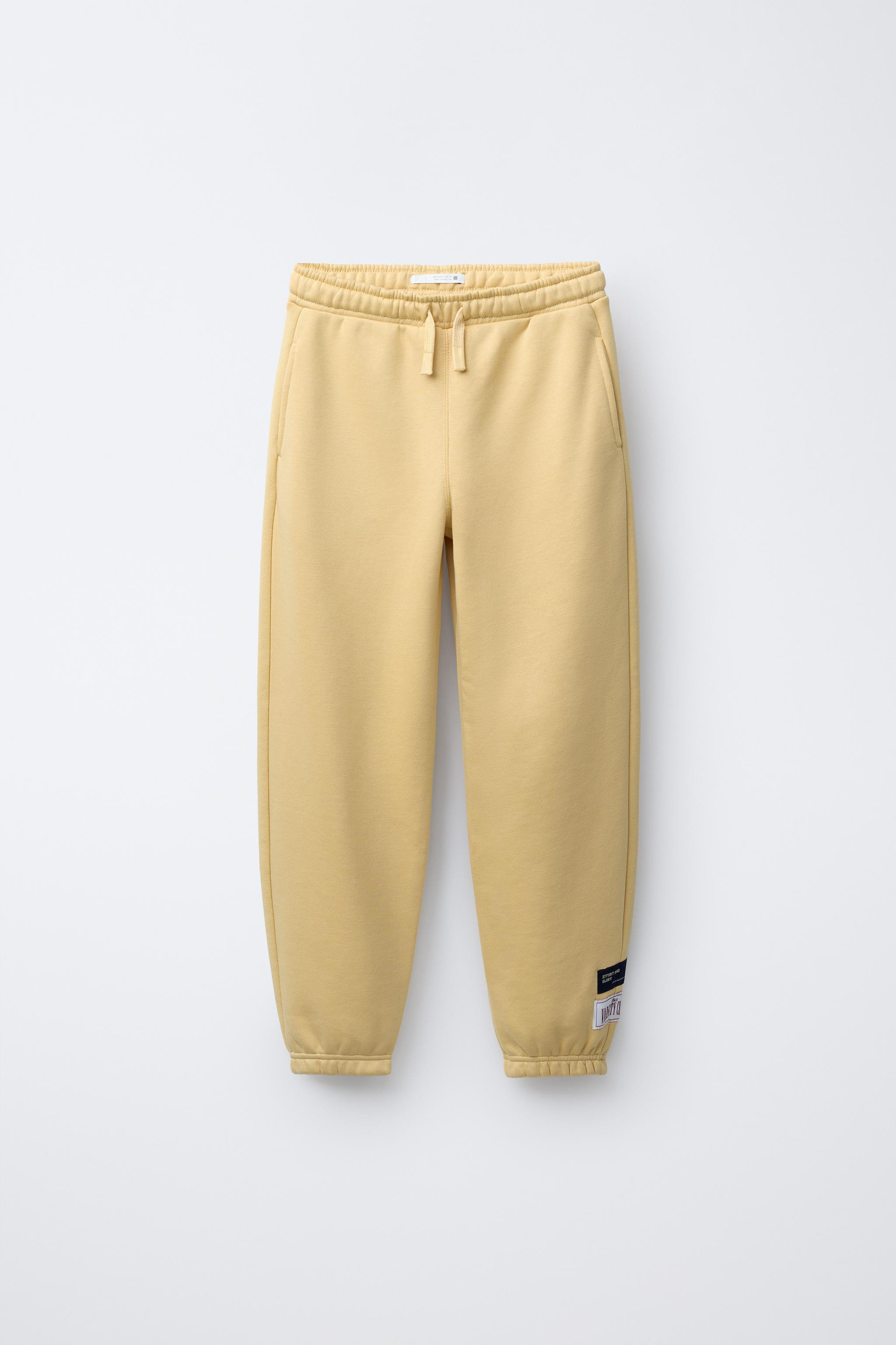 LABEL JOGGER PANTS | Zara US