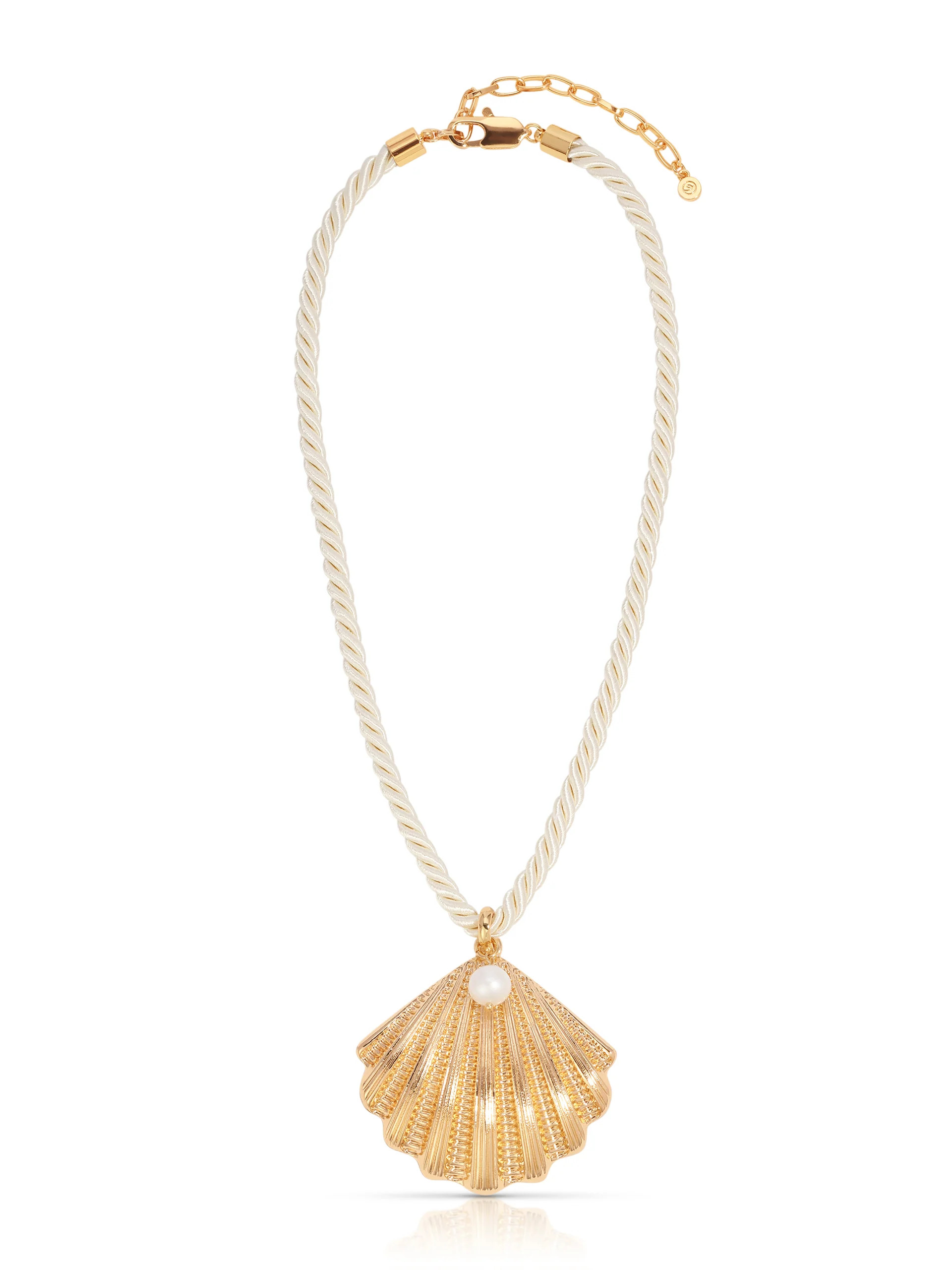 Scallop Shell Pendant Necklace | Ettika
