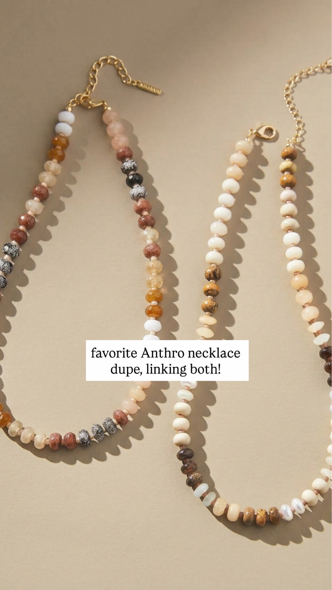 Amazon beaded gemstone necklace 

#LTKMothersDay #LTKU #LTKdayinmylife