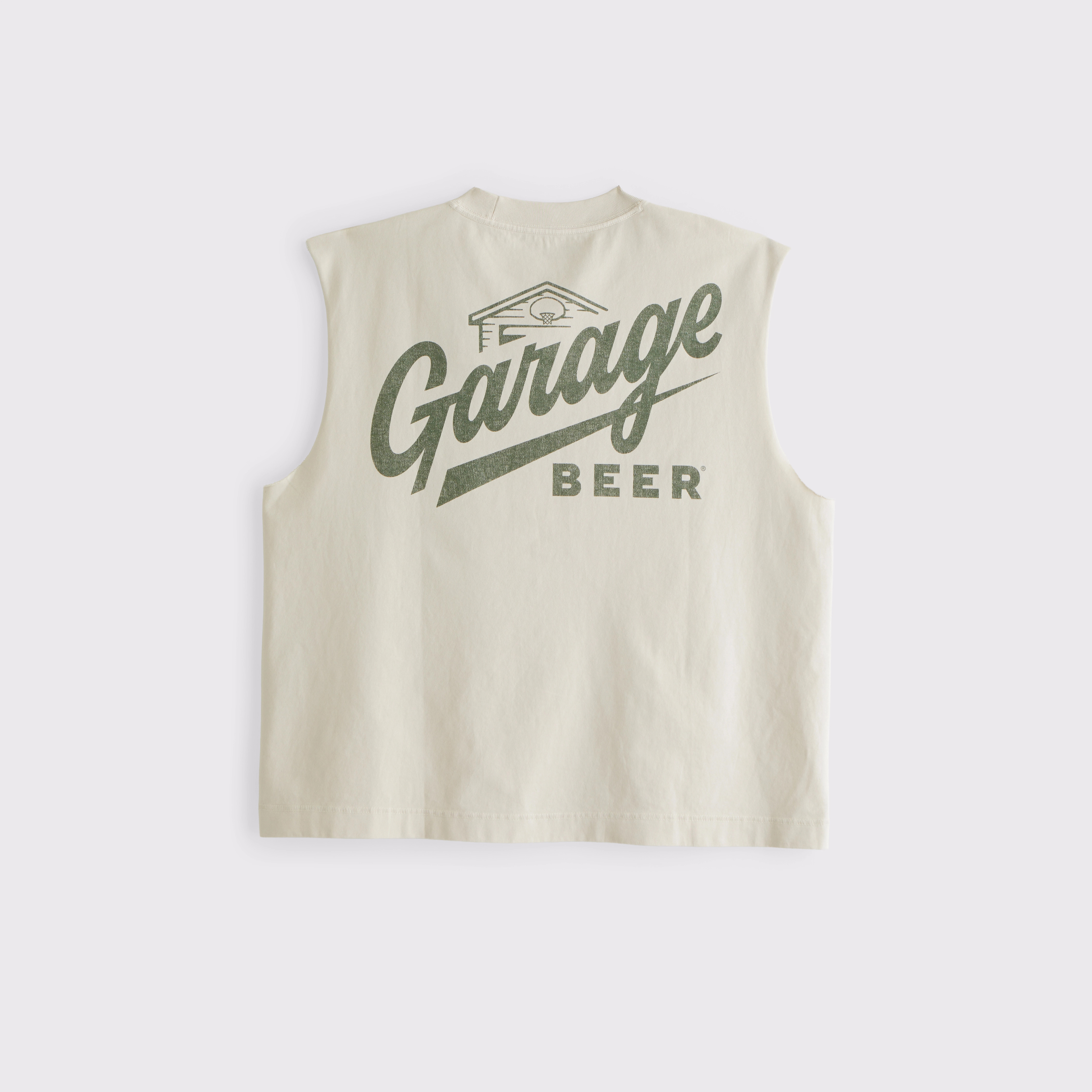 Premium Heavyweight Garage Beer Graphic Tank | Abercrombie & Fitch (US)