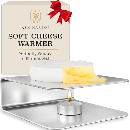 Soft Cheese Warmer – Warming Plate for Camembert & Brie Cheese – Complement Large or Mini Cha... | Amazon (US)