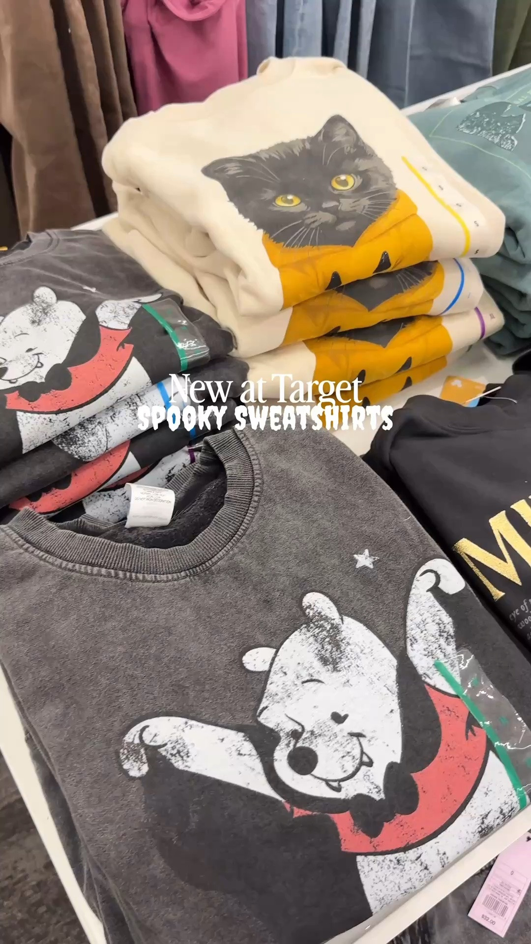 First Halloween finds of the year! These new sweatshirts at Target are so cute. Love them for a scary movie night or just anytime in October🎃🦇

#LTKSeasonal