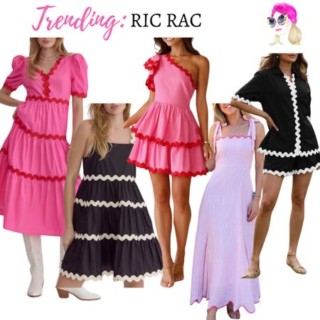 Ric Rac is hot right now. Grab these pretties. 

Summer dresses cotton dress 