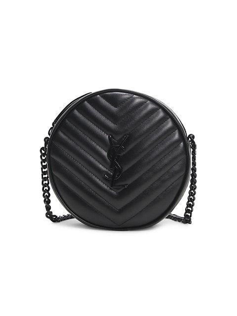 Jade Round Matelassé Leather Bag | Saks Fifth Avenue