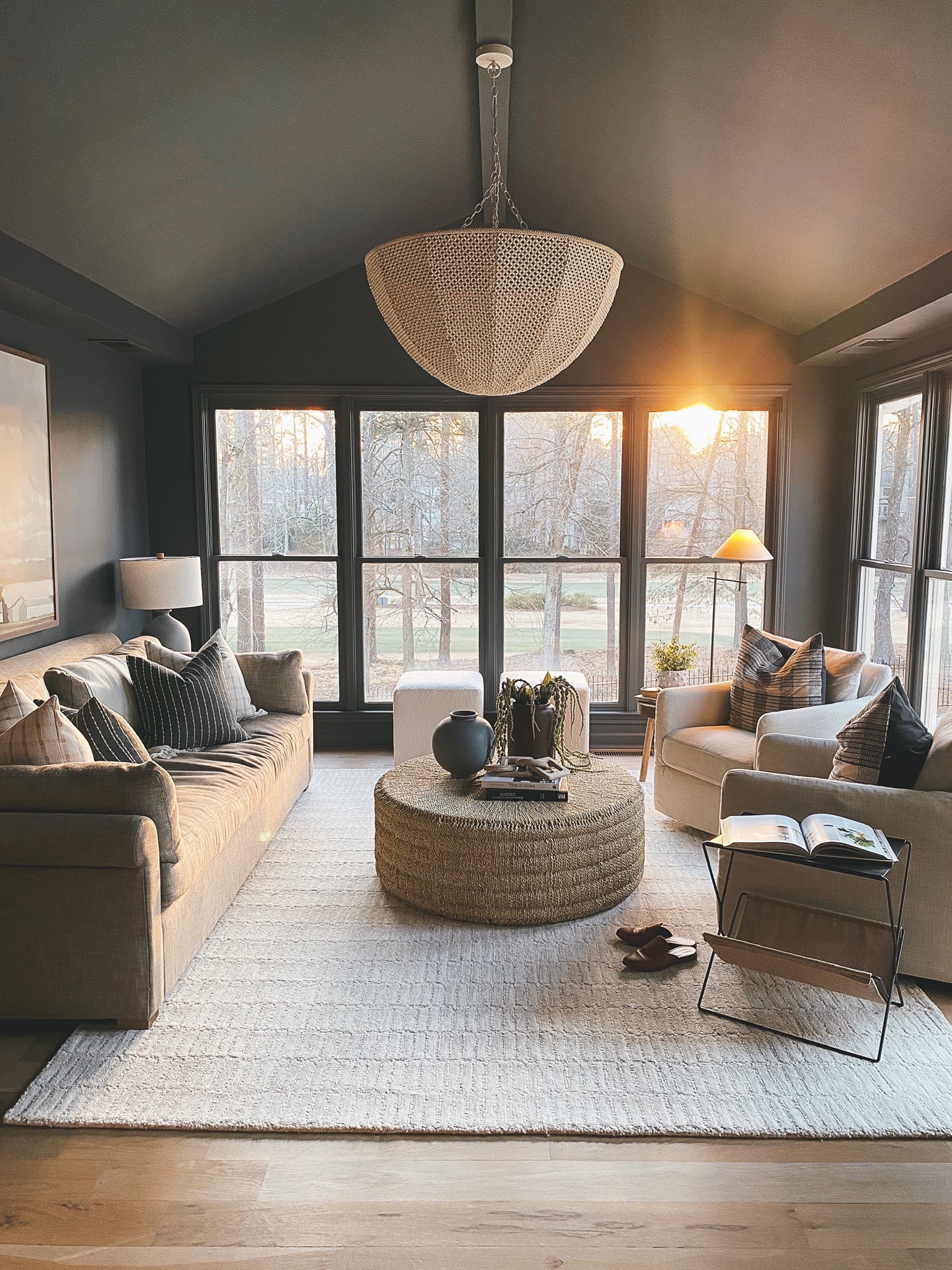 Sunroom inspo, sitting room inspo, sitting room design, coffee table decor, coffee table styling, moody paint, living room inspo, living room decor 

#LTKstyletip #LTKhome #LTKsalealert