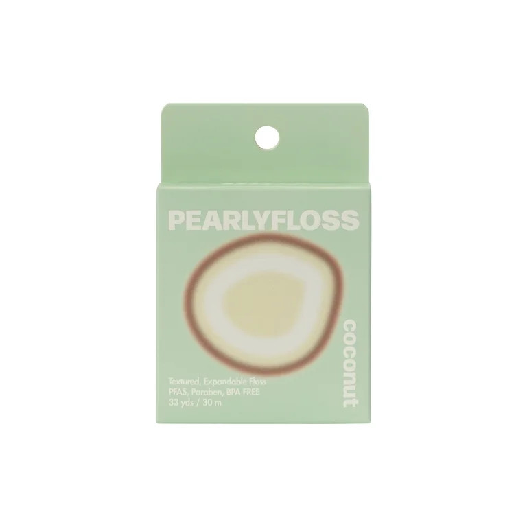 PearlyFloss Coconut Dental Floss, 33 Yards | Walmart (US)