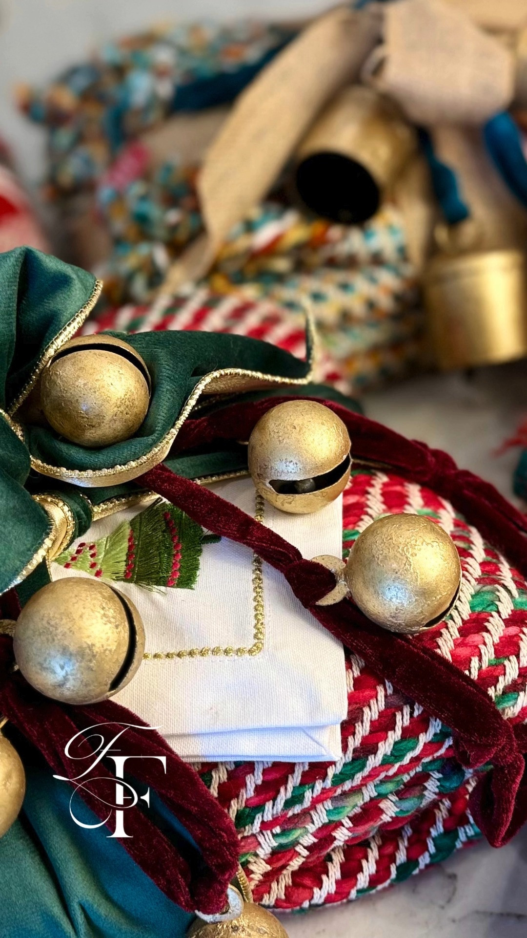✨World Market gifts!🎁✨ These holiday throw blankets make for the best holiday gift! 🎄wrapped up in bows and jingle bell garland, they make the cutest most festive holiday 🎁
#ltkchristmas #ltkgiftidea 

 #LTKGiftGuide #LTKHoliday #LTKSeasonal