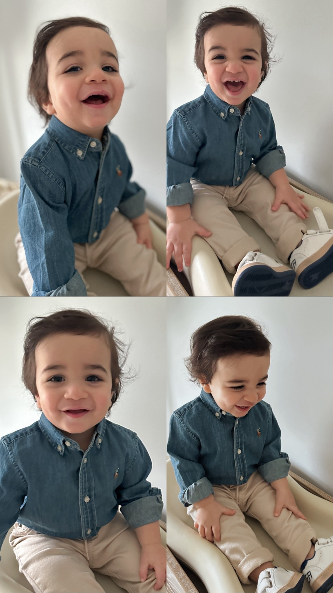 HUGE POLO SALE ON BLOOMINGDALES!!!!
Looooving this classic denim button-down paired with neutral chinos & these Golden Goose sneaks!

I love pieces like this that look put-together without trying too hard — timeless, easy & rewearable for so many occasions. Such a good everyday outfit for little boys!

Shop his full look on my LTK 🤍
toddler boy outfit, baby boy denim shirt, neutral kids outfit, classic toddler style, everyday baby outfit, comfy kids fashion

#ToddlerStyle #BabyBoyOutfit #NeutralKids #LittleBoyStyle #KidsFashion #EverydayKids #ClassicKidsStyle #BabyOOTD #MomLifeFinds 

#LTKootd #LTKSaleAlert #LTKKids #LTKHoliday