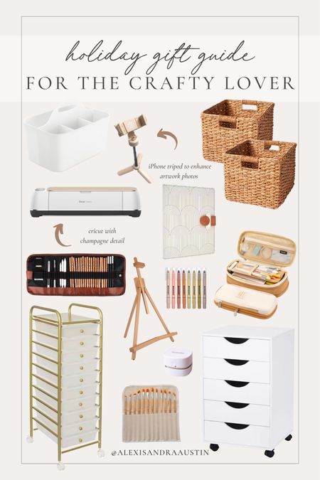 Holiday gift guide for the crafty lover! Loving these organizer options for any craft space

Holiday gift guide, craft gift guide, neutral Christmas vibes, organization finds, art finds, iPhone stand, easel, paint brushes, Cricut, Amazon Christmas, Target style, Michael’s, woven basket, art storage, journaling finds, aesthetic Christmas finds, art gift guide, shop the look!

#LTKSeasonal #LTKHoliday #LTKGiftGuide