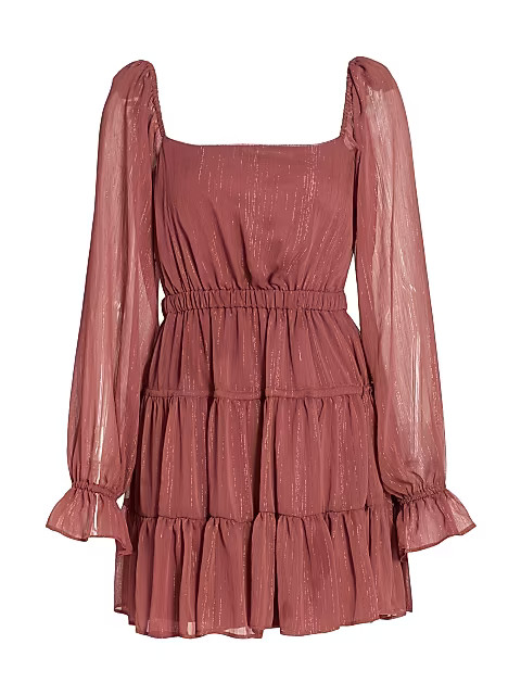 Dakota Tiered Mini-Dress | Saks Fifth Avenue