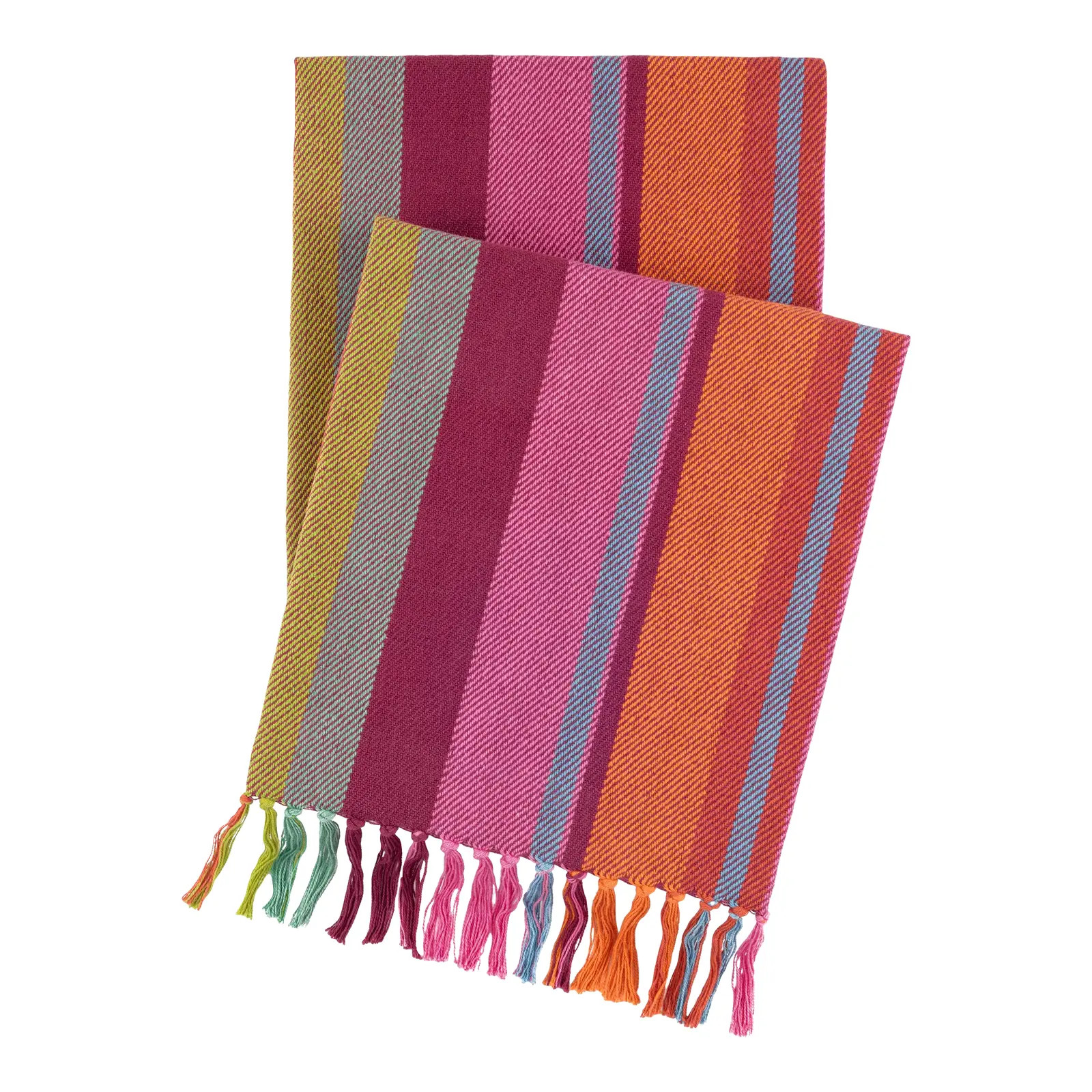 Pine Cone Hill by Annie Selke Pilar Stripe Throw | Chairish