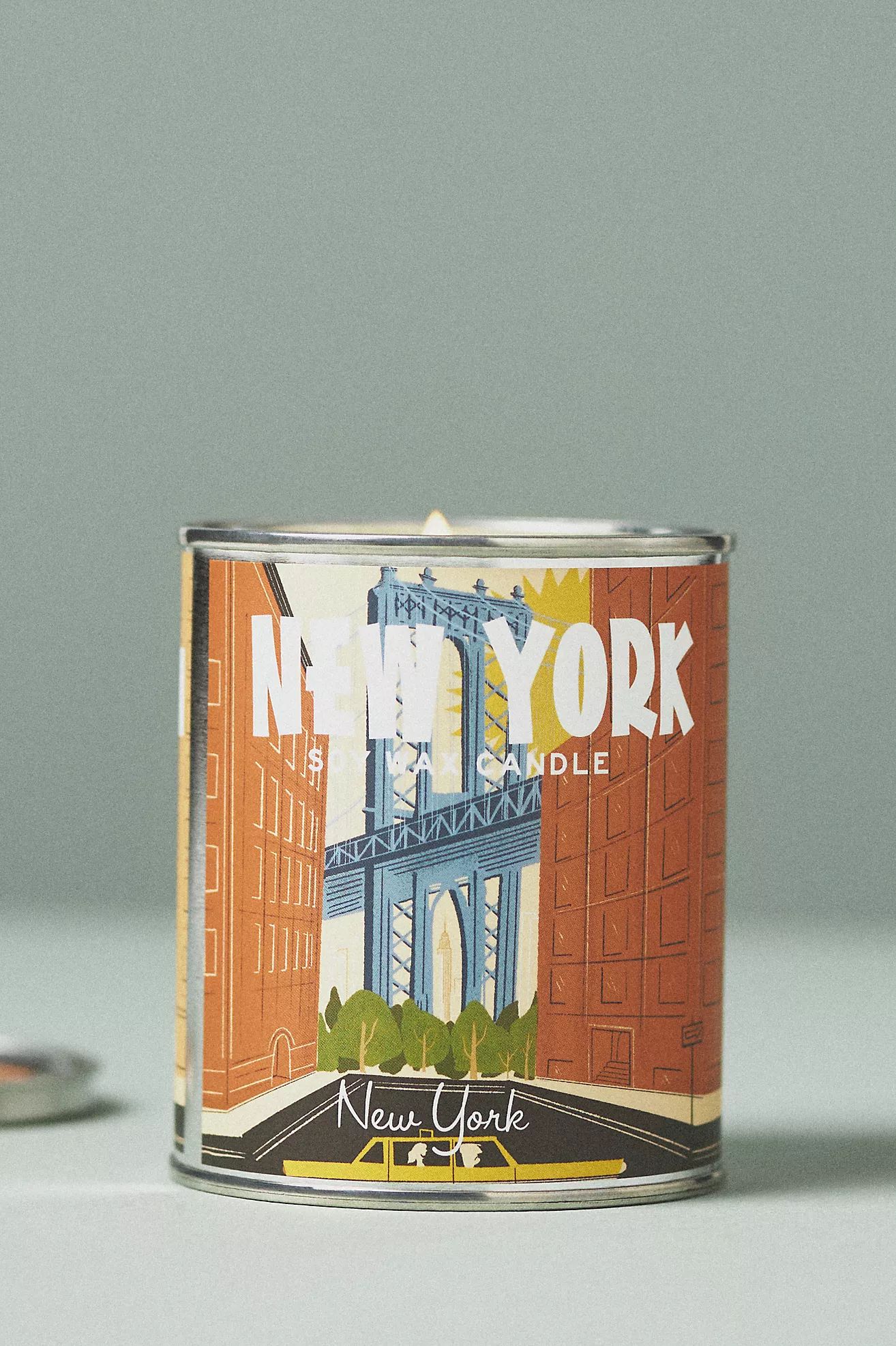 Good & Well Supply Co. New York City Tin Candle | Anthropologie (US)