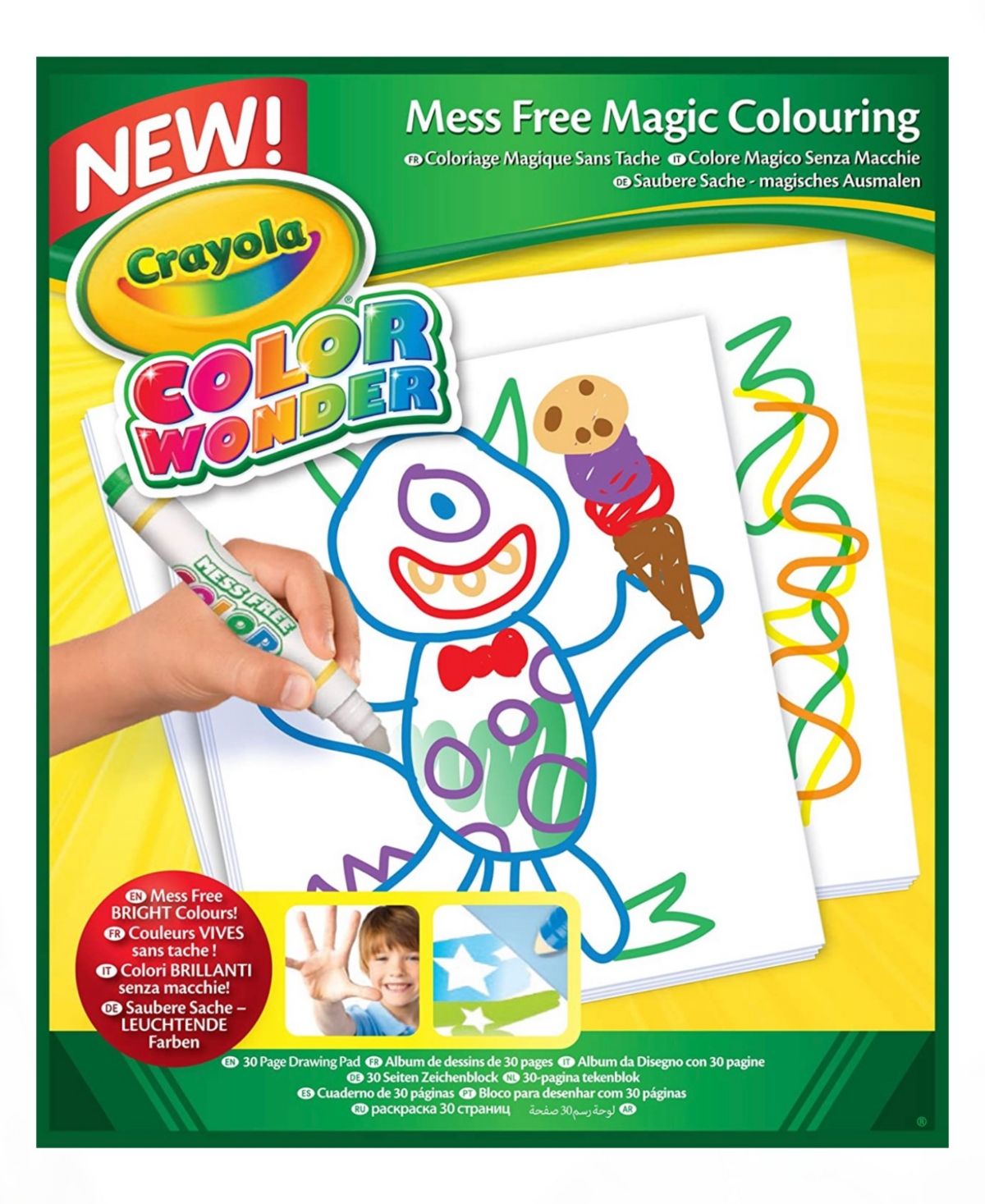 Crayola- Color Wonder Re-fill Pages 30ct | Macys (US)