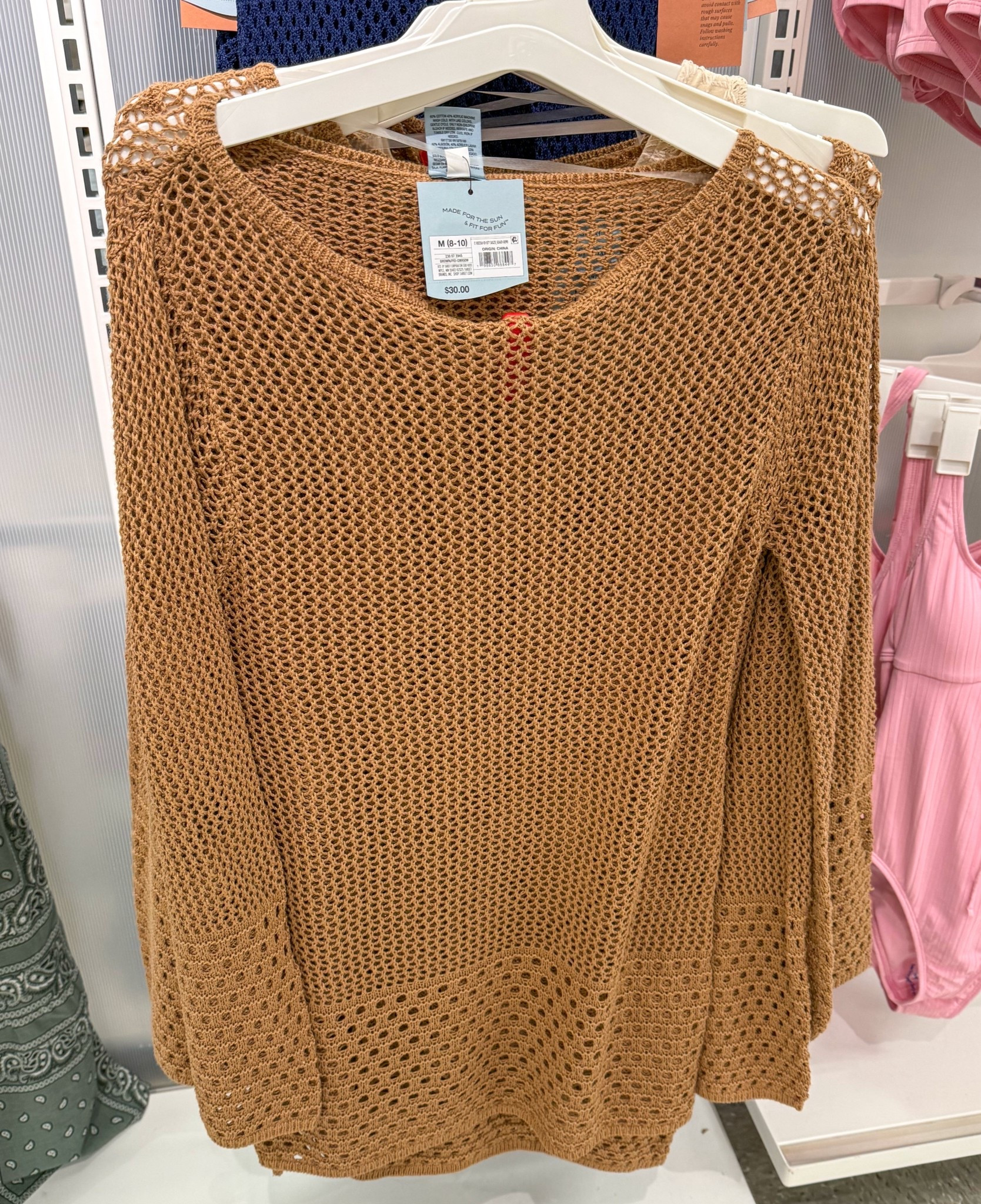 Loving this crochet coverup 

#LTKPlusSize #LTKSeasonal #LTKootd