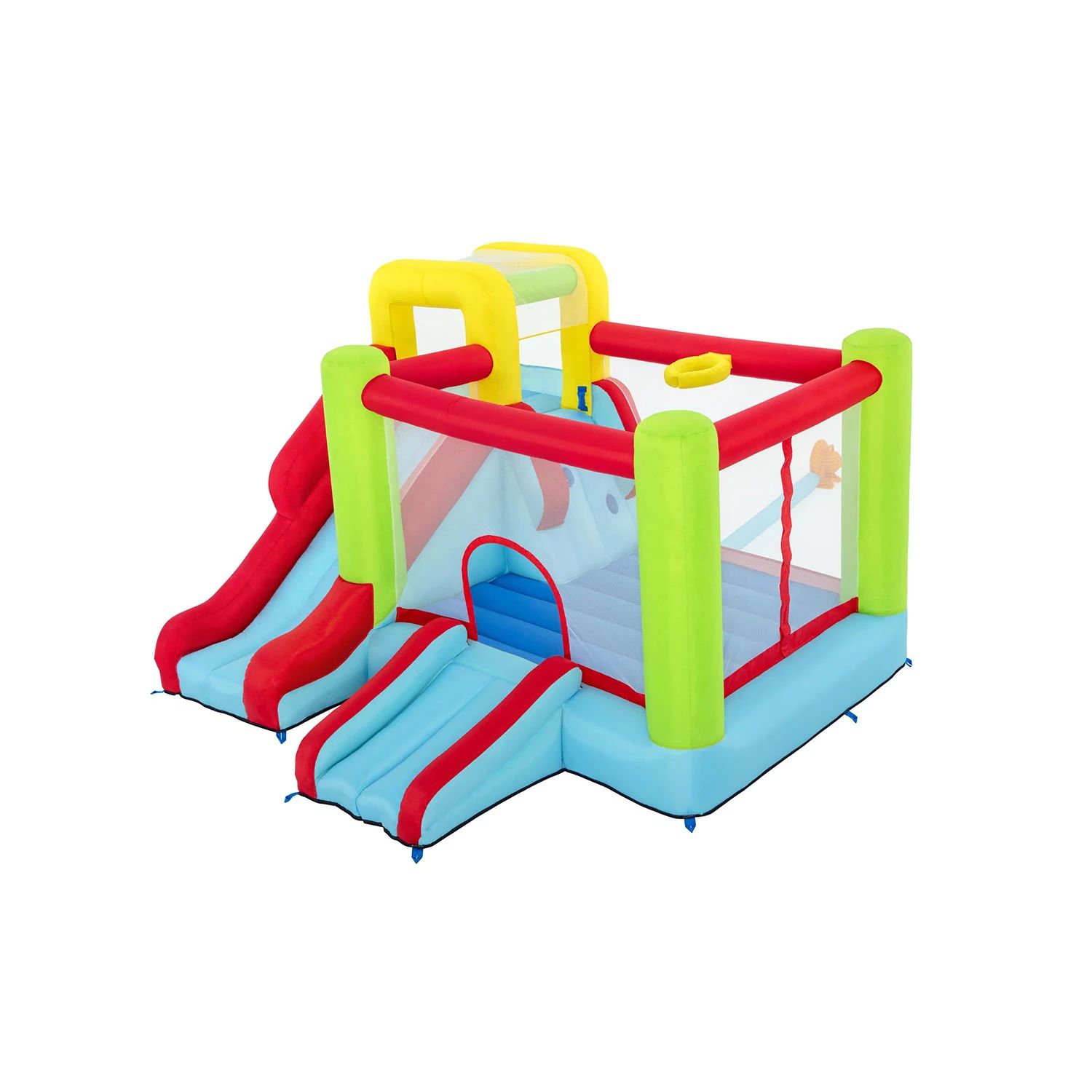 Wonder Hoops 10' Inflatable Bounce House Park with Basketball and Slide | Sam's Club