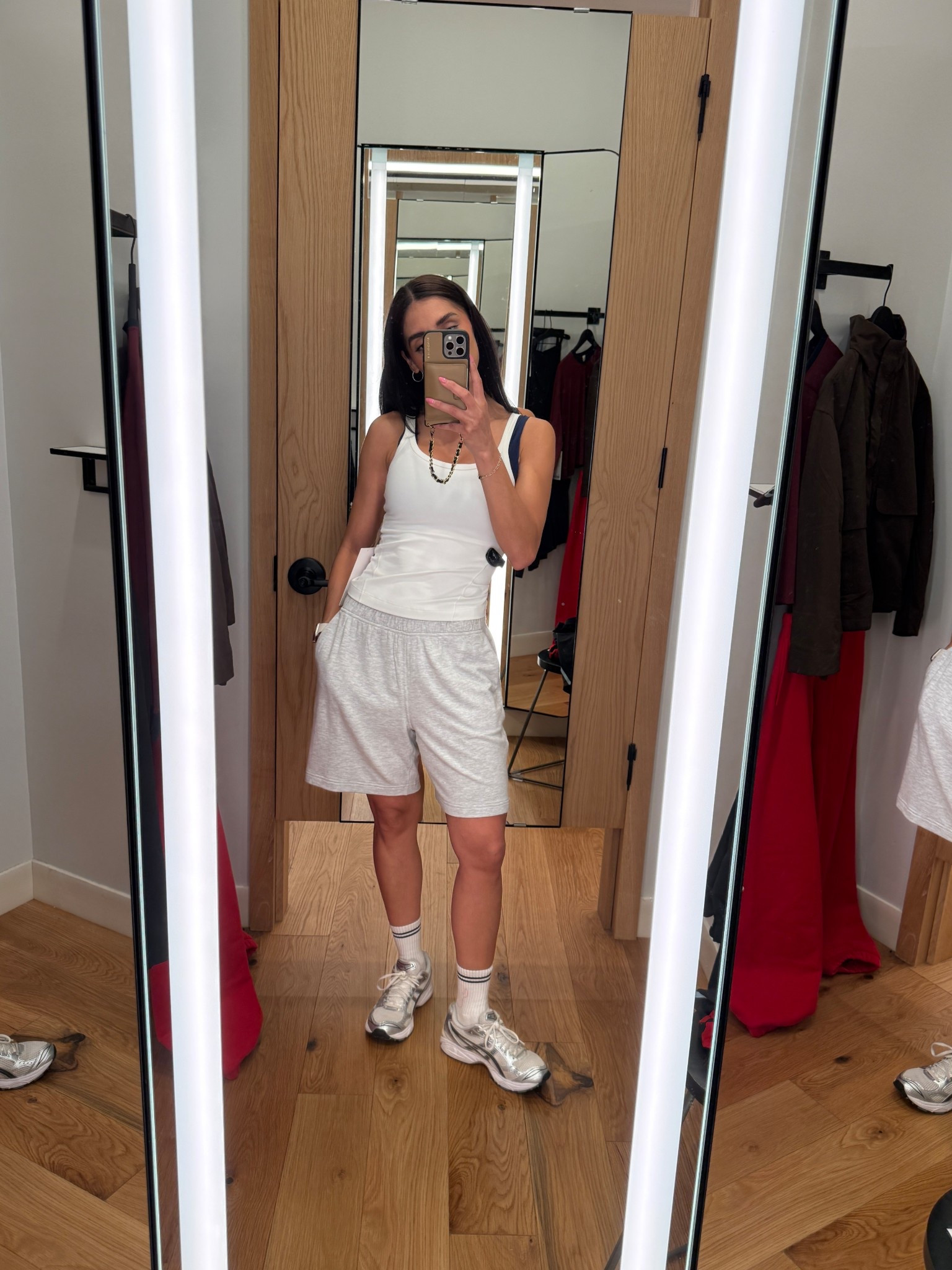 I’ve never felt anything softer then these shorts 🙌🏼 #athleisure #shorts #tank #sporty #sneakers 

#LTKdayinmylife #LTKgrwm #LTKActive