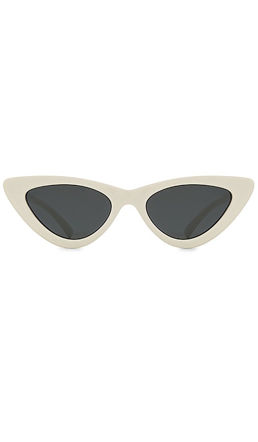 Le Specs x Adam Selman The Last Lolita in White & Smoke Mono | Revolve Clothing (Global)
