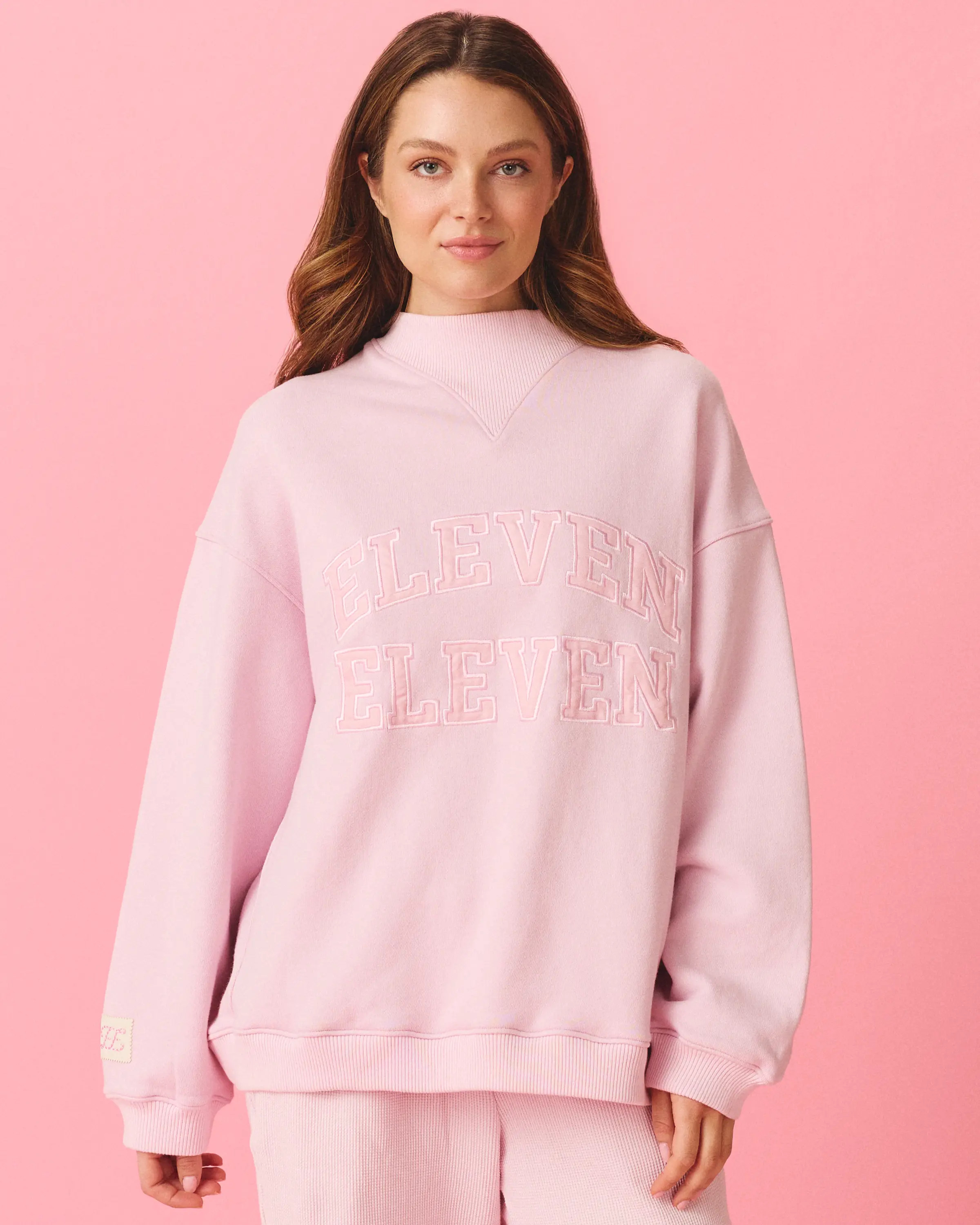 Vintage Mockneck in Taffy | Eleven Eleven