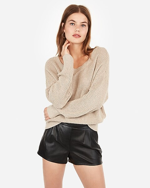 cut-out sweater | Express