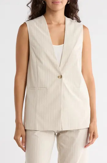 NORDSTROM RACK Pinstripe Vest | Nordstromrack | Nordstrom Rack