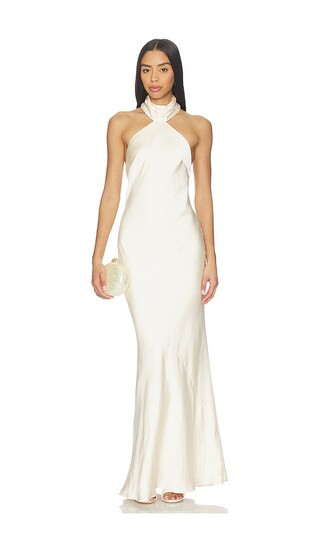 Hana Gown in Champagne | Revolve Clothing (Global)