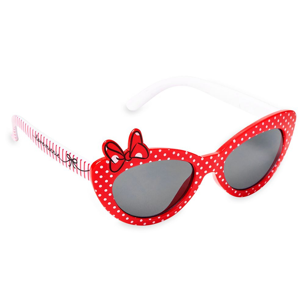 Minnie Mouse Sunglasses for Kids – Red | Disney Store