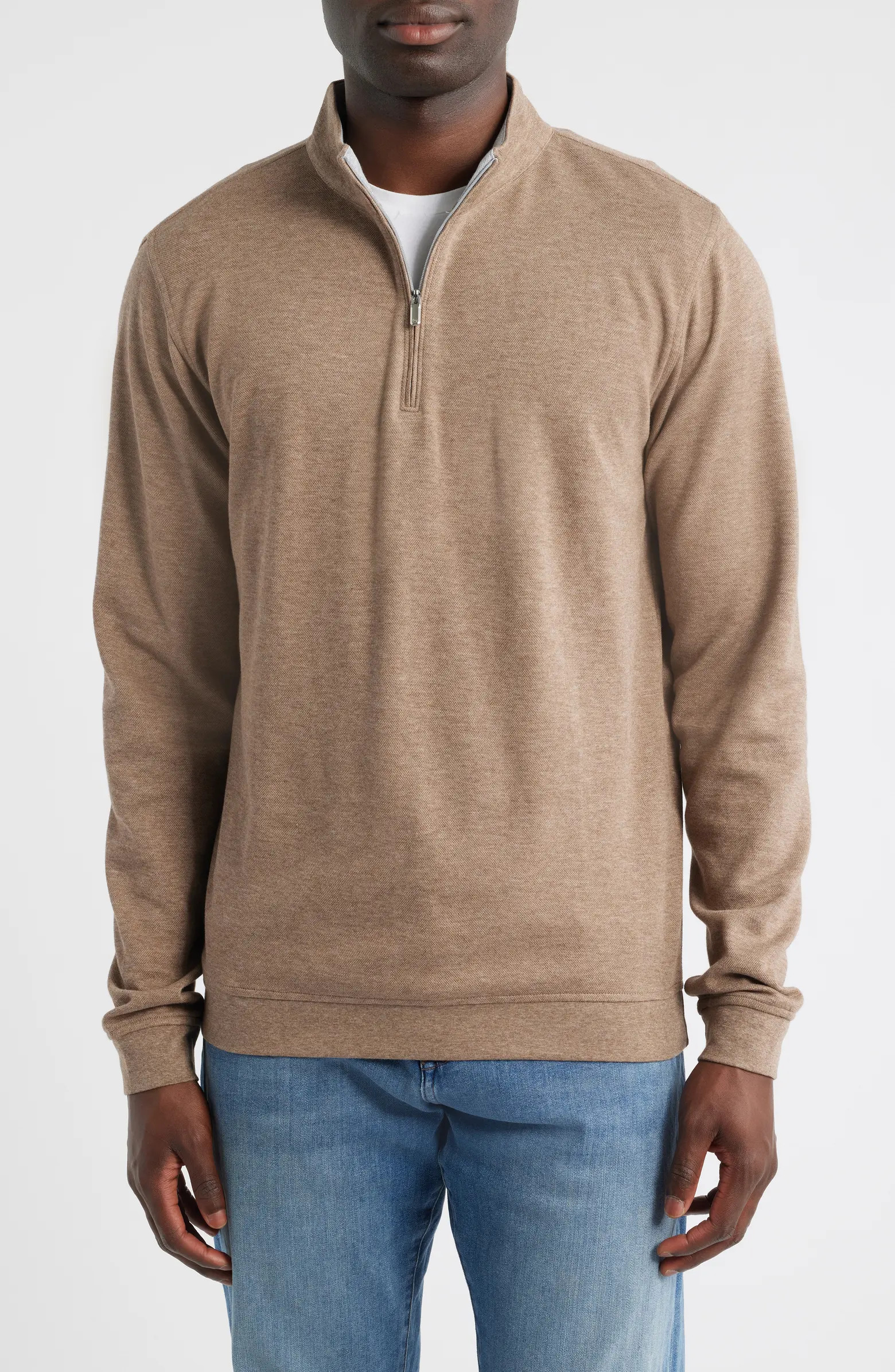 Comfort Interlock Quarter Zip Pullover | Nordstrom